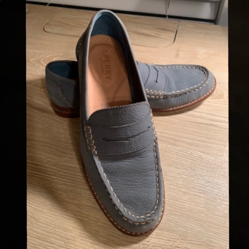Sperry Slate Blue Loafers